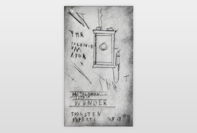 Das Telephon ist ein Wunder Kaltnadel-Radierung