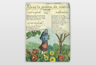  Farbstift auf Papier