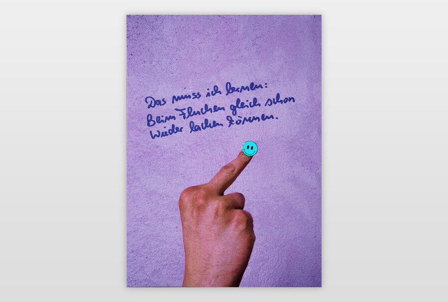 Ladenhüter, 2020 Aufkleber auf Farbdruck