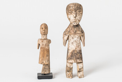 Adanfiguren, Ewe, Ghana Holz, Farbe