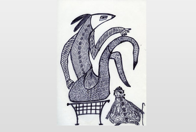 O.T  Kugelschreiber auf Papier