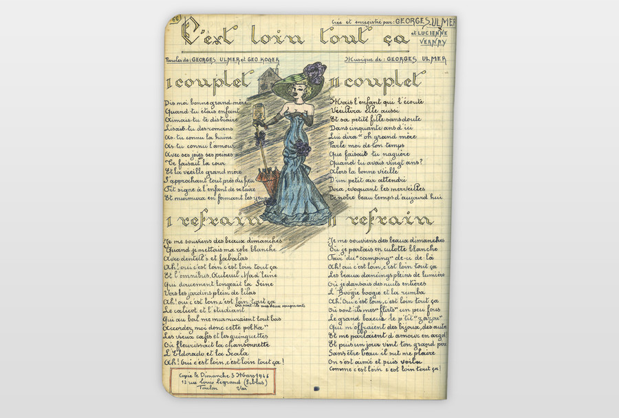  Farbstift auf Papier