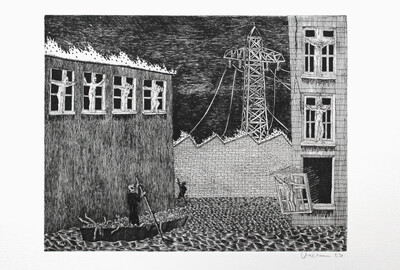 O.T. (Detail) Radierung, 1983