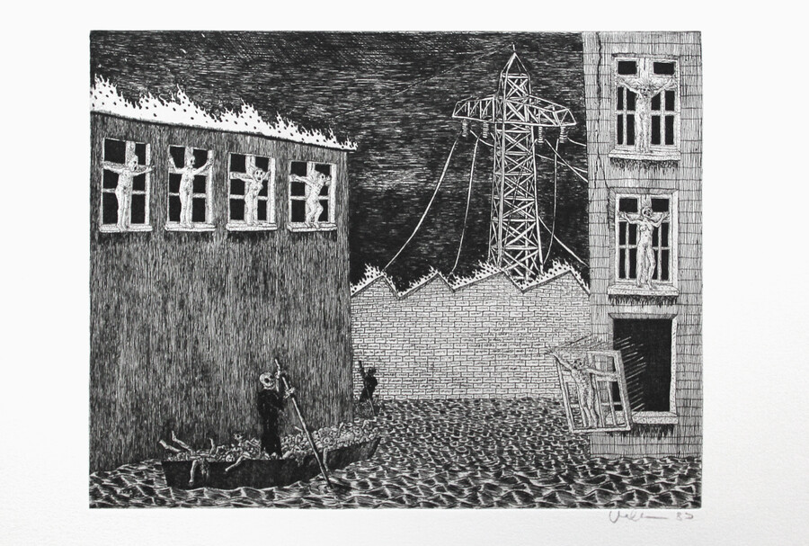 O.T. (Detail) Radierung, 1983