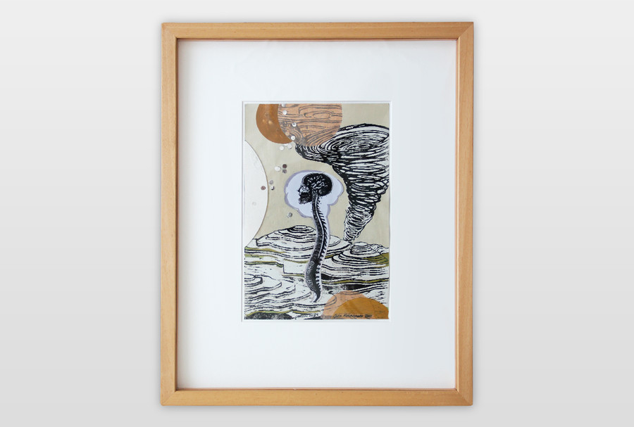 Primal Soup Mischtechnik auf Papier
