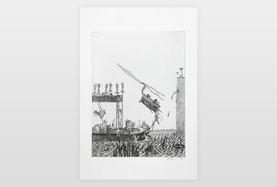 Ein schöner Sommertag Radierung, 1983