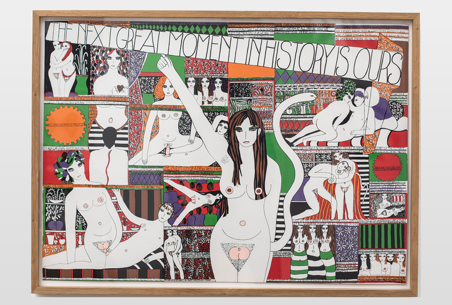 The next great moment..., 1970 Farbsiebdruck auf Papier