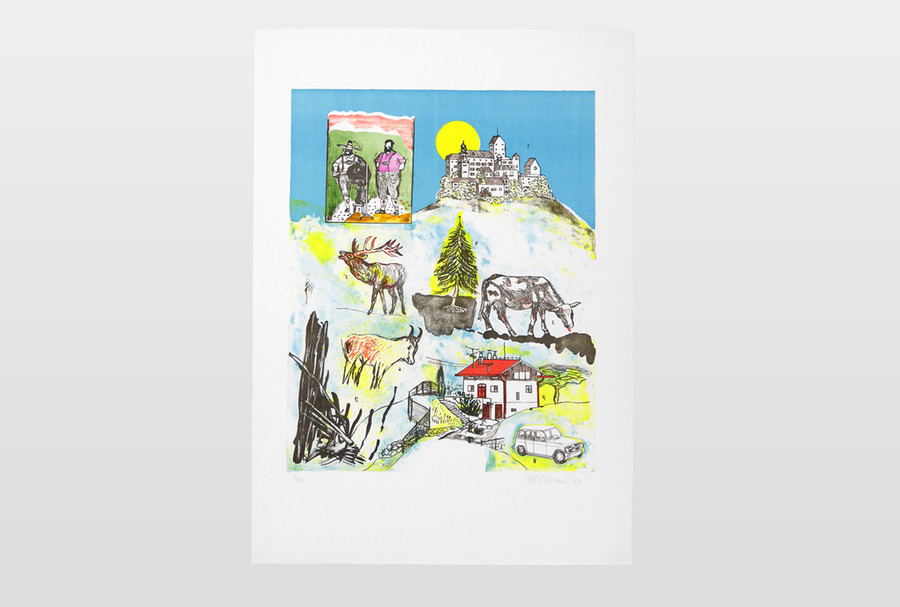 O.T. (Bayern) Lithografie, 1971