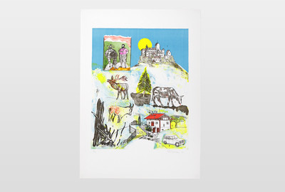 O.T. (Bayern) Lithografie, 1971