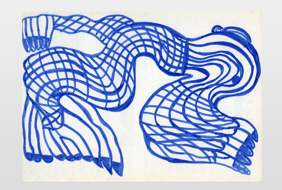 O.T. Tinte auf Papier