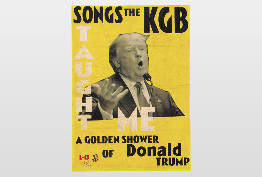 Songs the KGB taught me Plakatduck (limitiert und distressed)