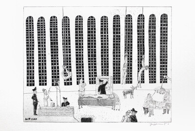 O.T. (Detail) Radierung, 1983
