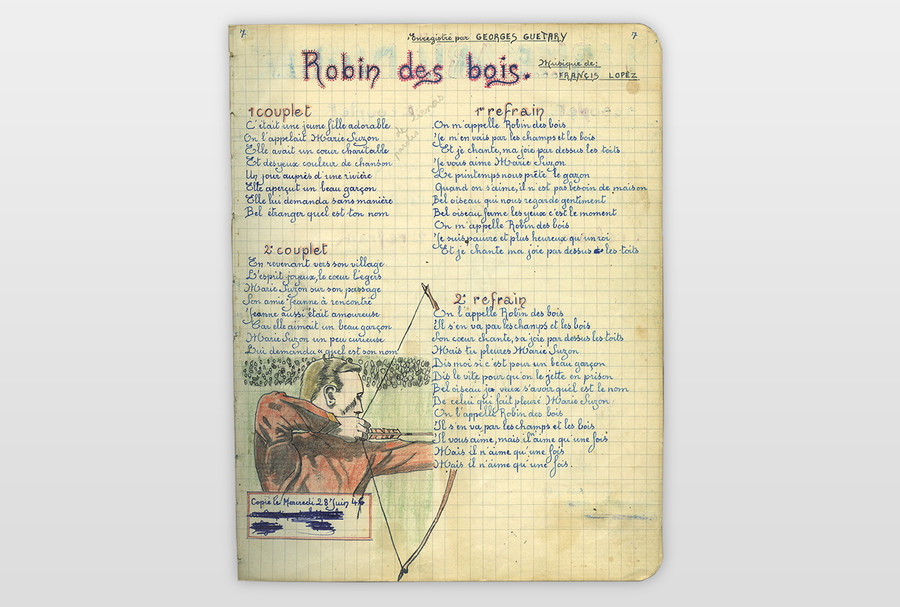  Farbstift auf Papier