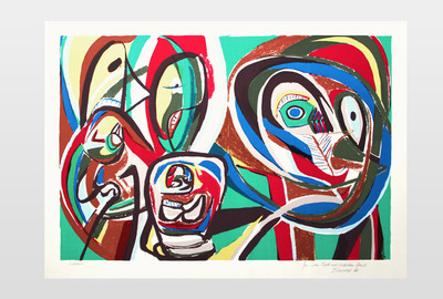 O.T. Zustandsdruck Serigrafie auf Papier, 1968