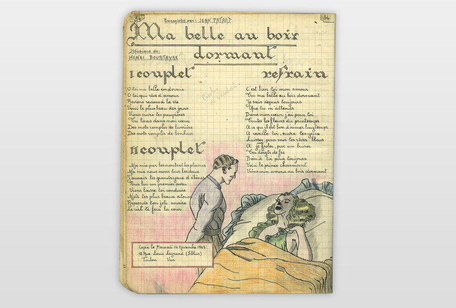  Farbstift auf Papier