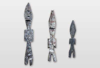 Adanfiguren, Ewe, Ghana Holz, Farbe