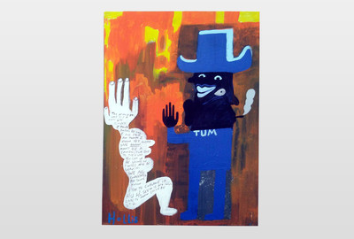 TUM Acryl auf Leinwand