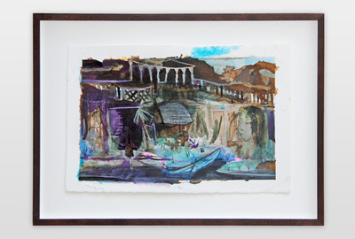 O.T. Aquarell auf Papier