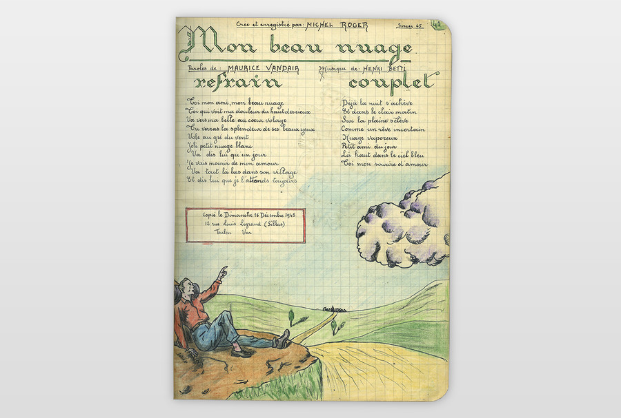  Farbstift auf Papier