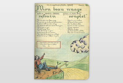  Farbstift auf Papier