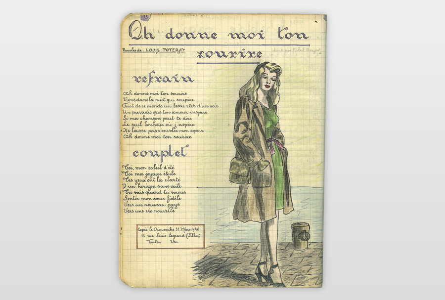  Farbstift auf Papier