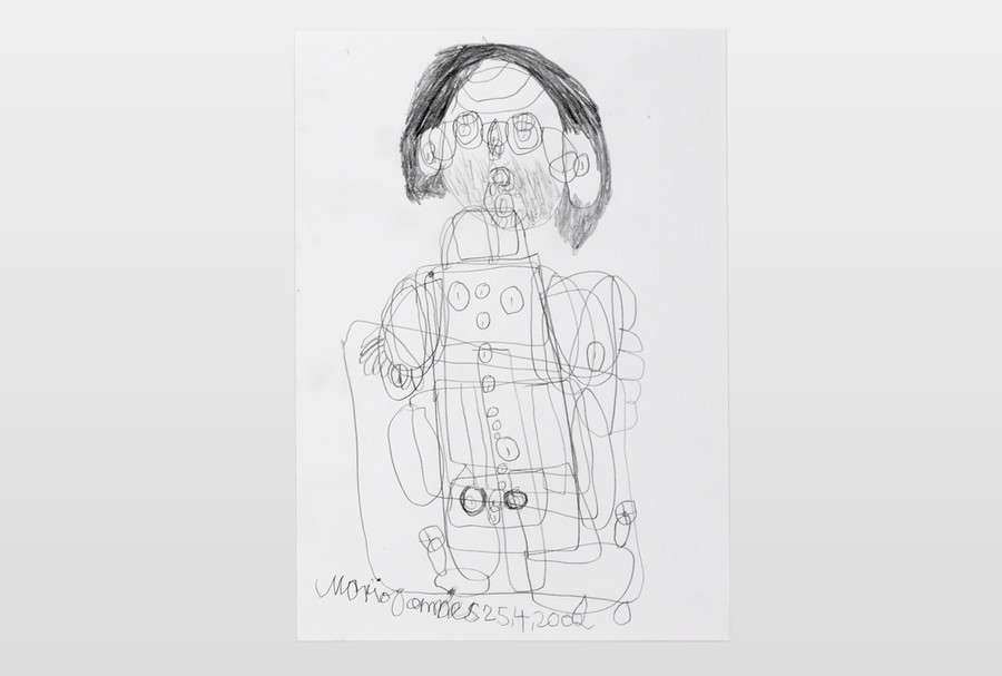 O.T. Bleistift auf Papier, 2002