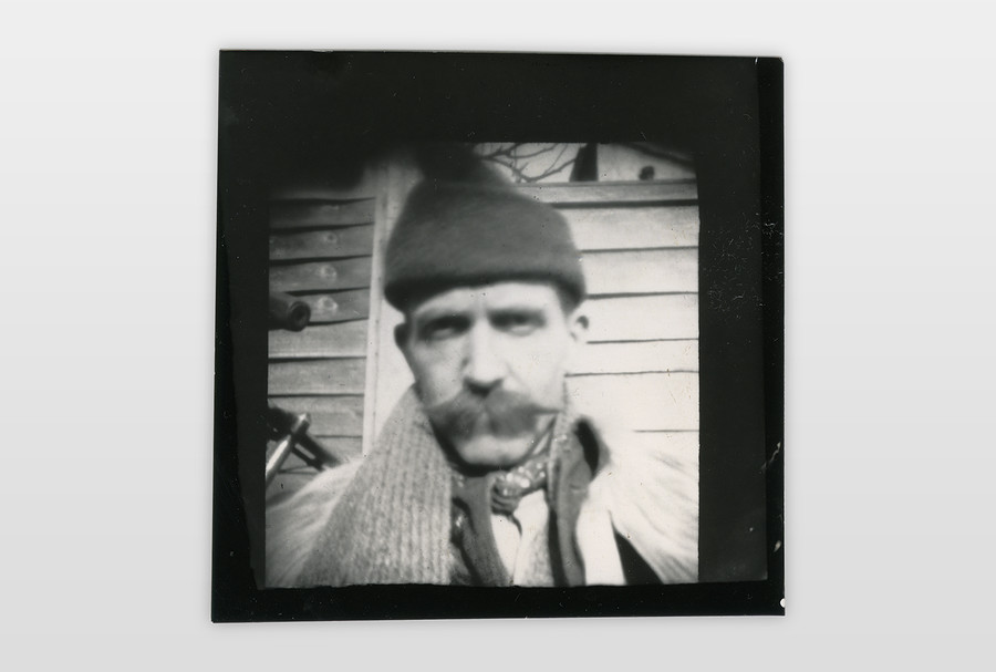 Billy Childish Pinhole Foto, Fotopapier