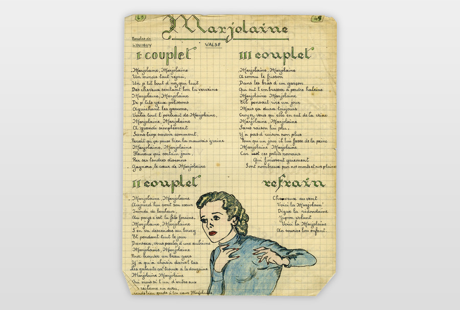  Farbstift auf Papier