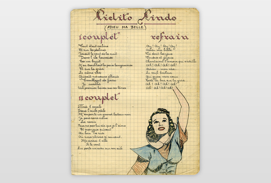  Farbstift auf Papier