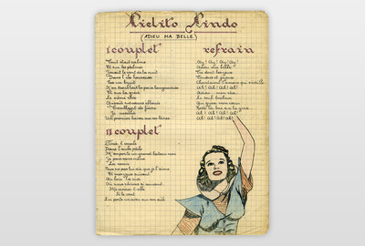  Farbstift auf Papier