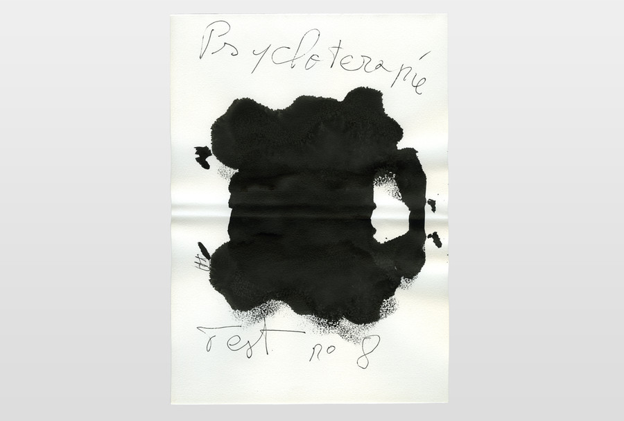 O.T (Test no 8) Tinte auf Papier, anomym, Frankreich