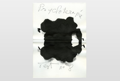 O.T (Test no 8) Tinte auf Papier, anomym, Frankreich
