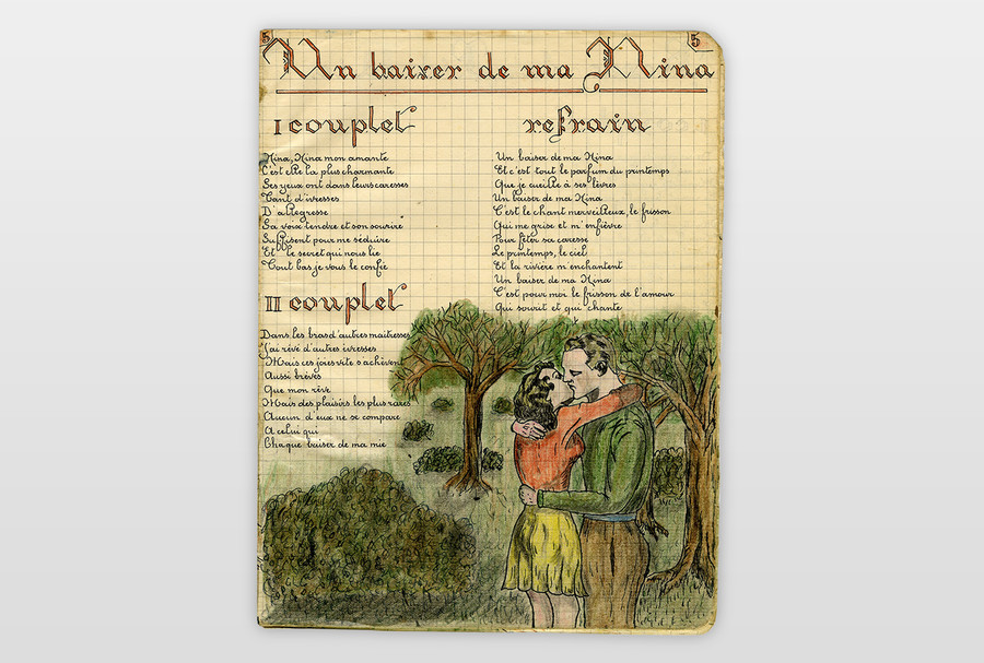  Farbstift auf Papier