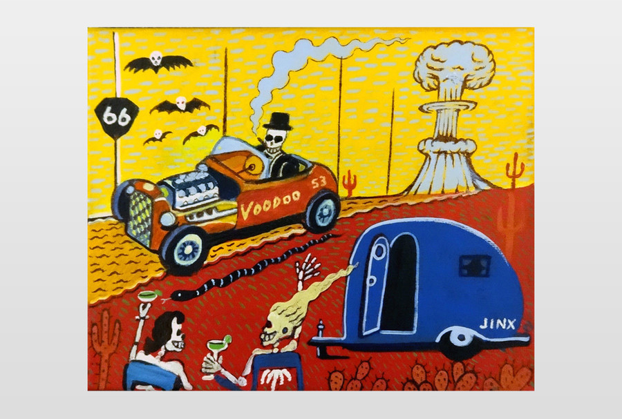 Voodoo 53 Acryll auf Leinwand